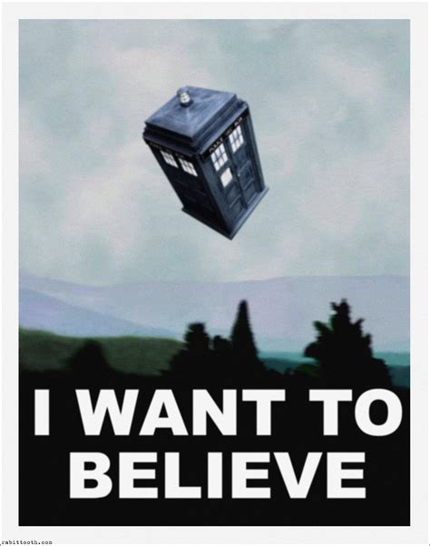 i want to believe'' poster meaning